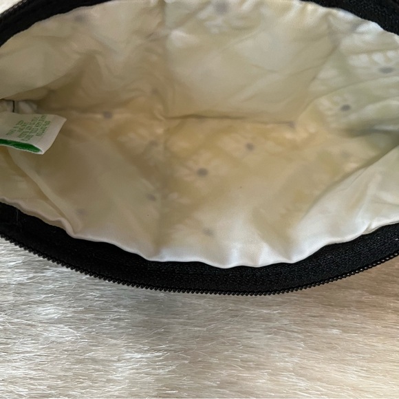 VERA BRADLEY Baroque 2010 Long Lined Zipper Top Travel Cosmetic Case Pencil Y2K - Picture 8 of 10